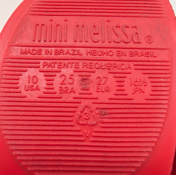 Mini Melissa Jelly Flats Minnie Mickey Disney 10 - Picture 4 of 6